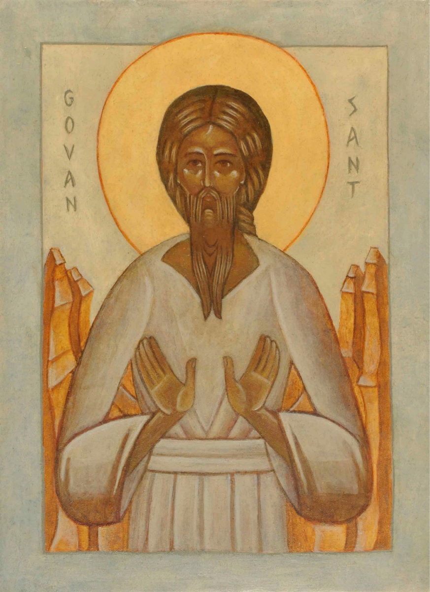 Religious icon: Saint Govan of Wales